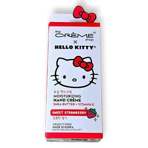 The Crème Shop x Sanrio Hello Kitty Sweet Strawberry Hand Cream Shea Butter